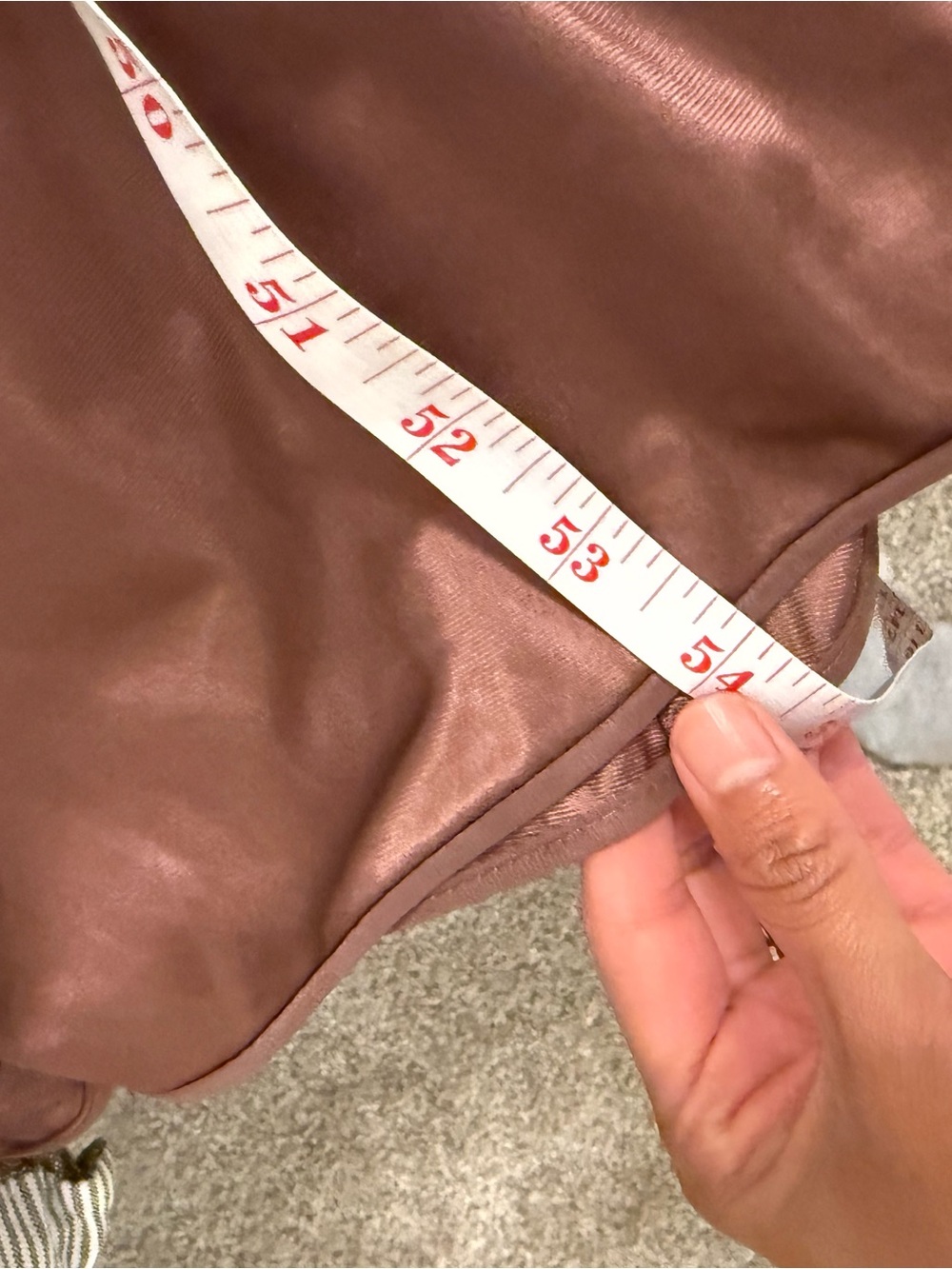Vintage 1970 Chloé inspired Chocolate Brown Nylon Maxi Dress - Picture 7 of 7